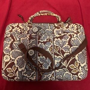 Vera Bradley hard shell computer bag